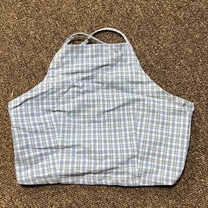 Garage halter top